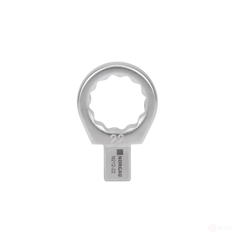 Насадка накидная NORGAU Industrial для динамометрического ключа 22, прямоугольный привод 9х12