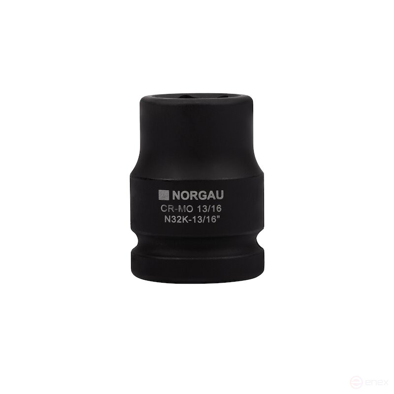 Головка торцевая ударная NORGAU Industrial шестигранная 3/4", 13/16", N32K-13/16