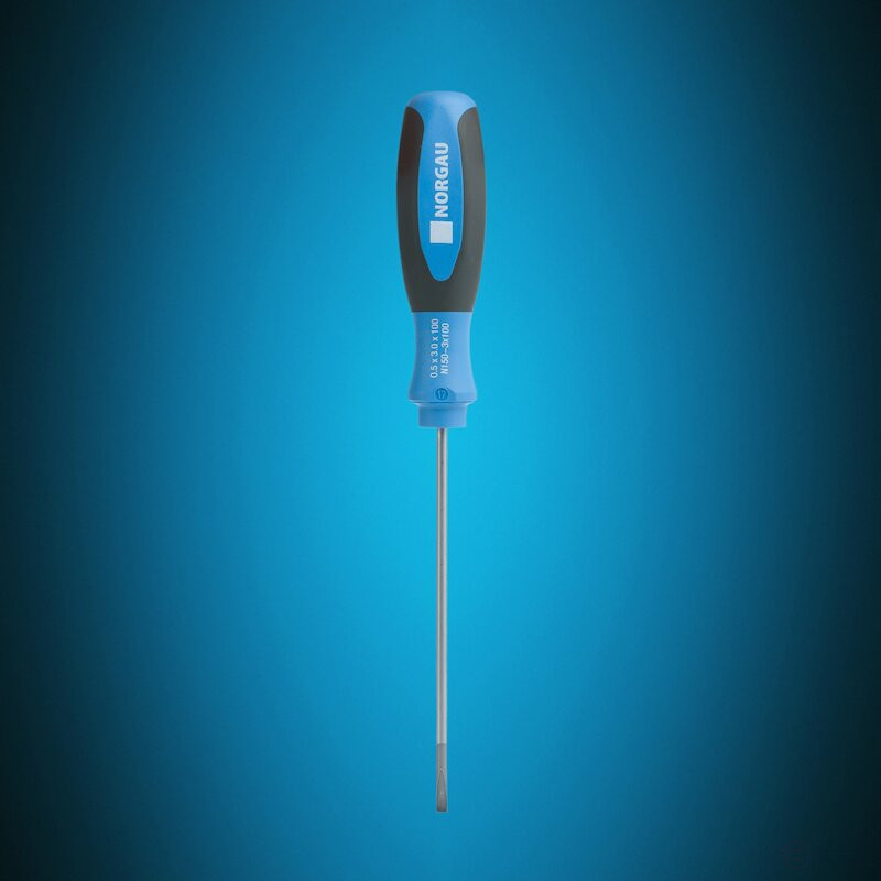 Slotted screwdriver NORGAU Industrial 3x100, N150