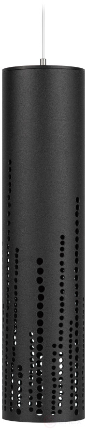 Pendant lamp (suspension) ERA PL26 BK MR16 GU10 Ceiling Cylinder Black
