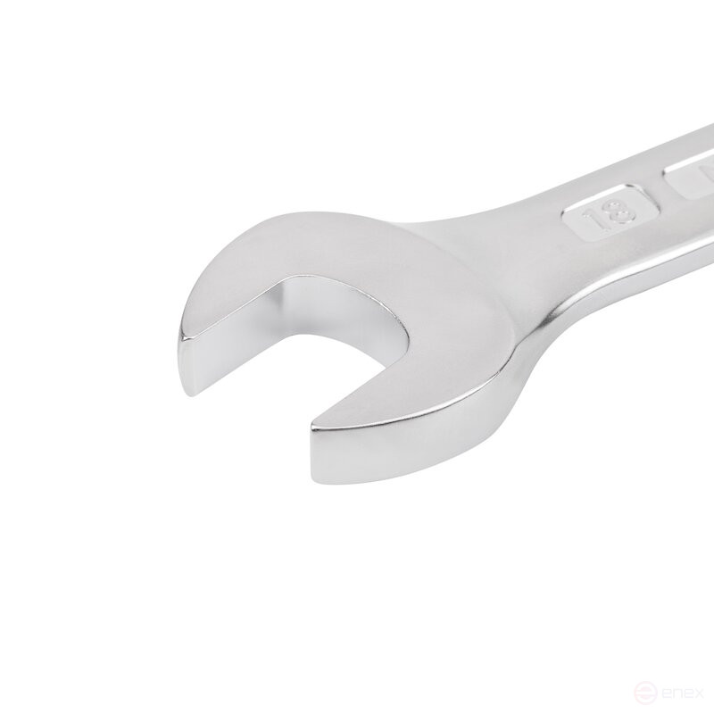 Ключ гаечный комбинированный NORGAU Industrial с трещоткой 18 мм, N7R-18