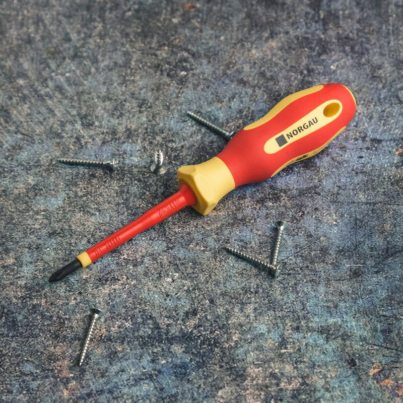 Dielectric screwdriver NORGAU Industrial PH1x80 mm, N171