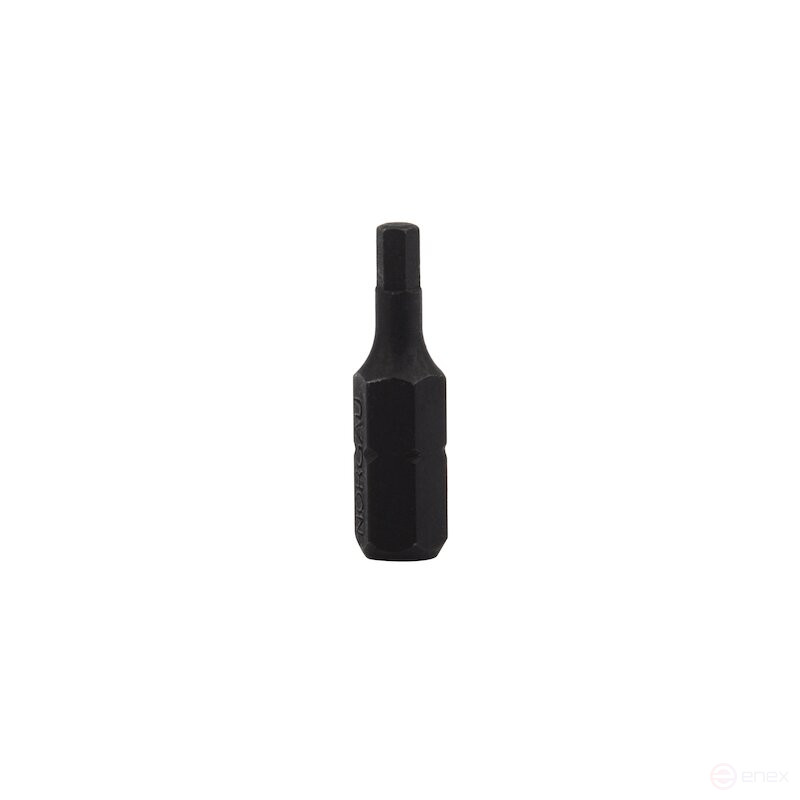 Screwdriver insert NORGAU Industrial hexagon 3x25 mm, 1/4" shank, N685-H3