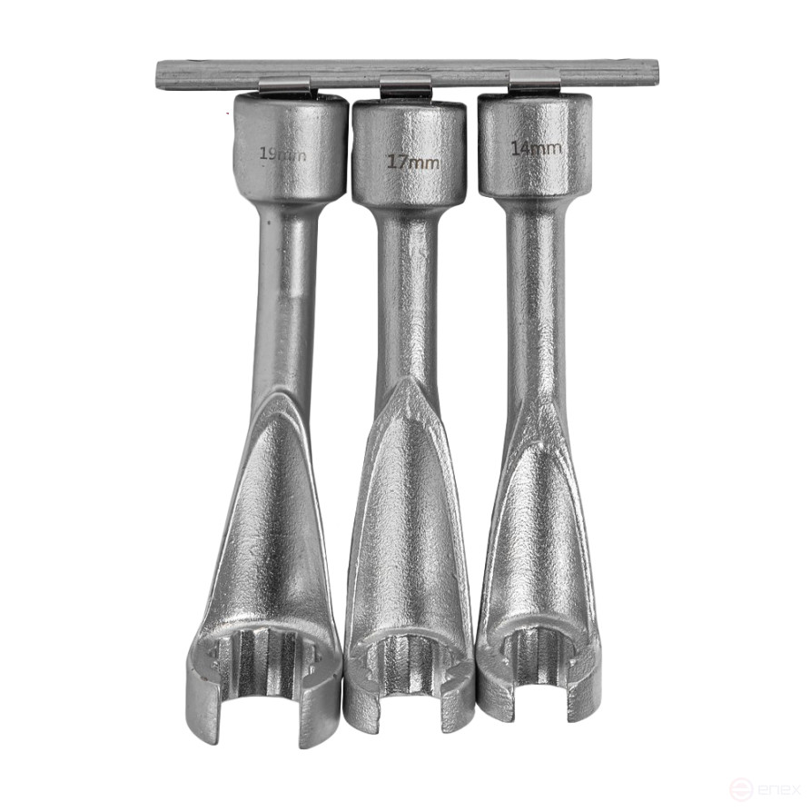 Набор специальных ключей для топливных соединений 14, 17, 19мм. Arnezi R7702408