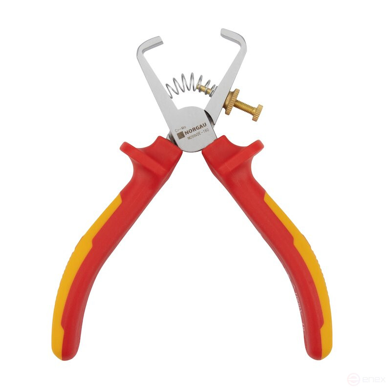 Клещи диэлектрические NORGAU Industrial для снятия изоляции 160 мм, N099VDE-160