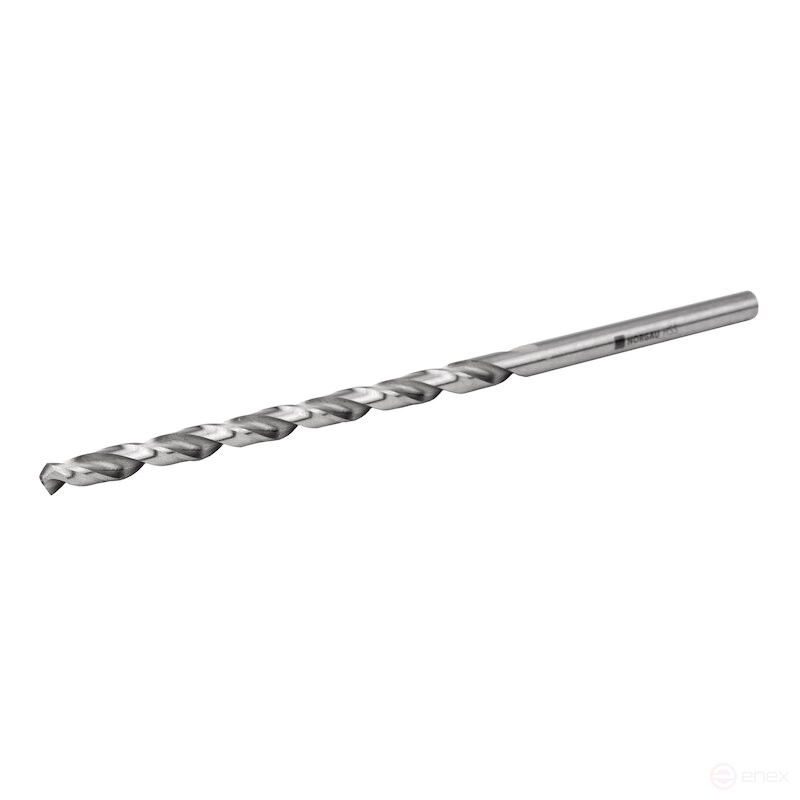 Сверло спиральное NORGAU Industrial по металлу 4.5 мм, Z2, HSS