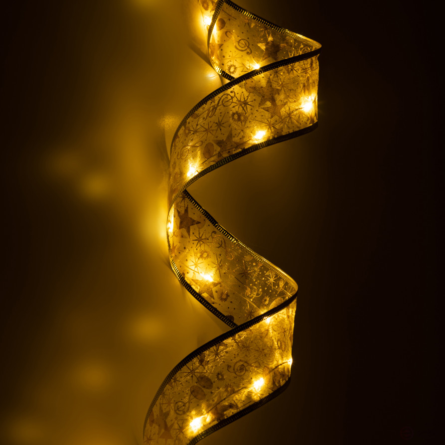 LED Christmas Garland ERA ENIN-30W Thread Ribbon Decorative Warm Light 3M 30 microled IP20