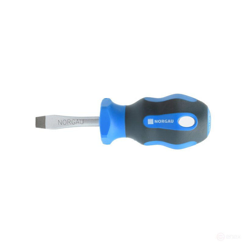 Slotted screwdriver NORGAU Industrial short 6.5 x 38 mm, N152