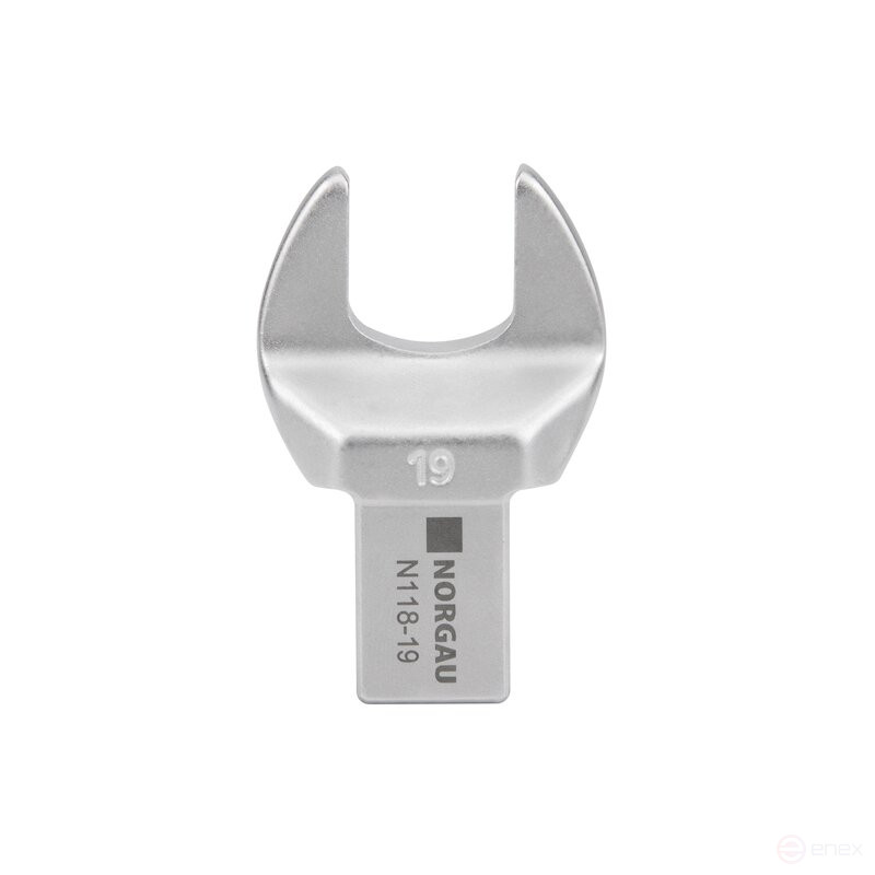 Насадка рожковая NORGAU Industrial для динамометрического ключа 19, прямоугольный привод 14х18