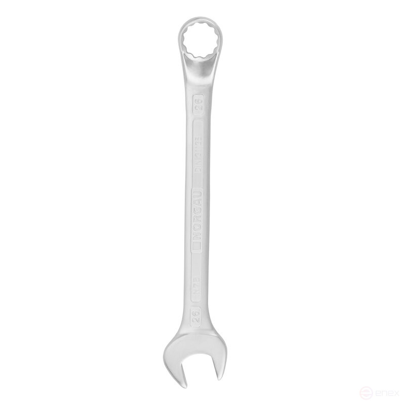 Ключ гаечный комбинированный изогнутый NORGAU Industrial 26, N7B-26