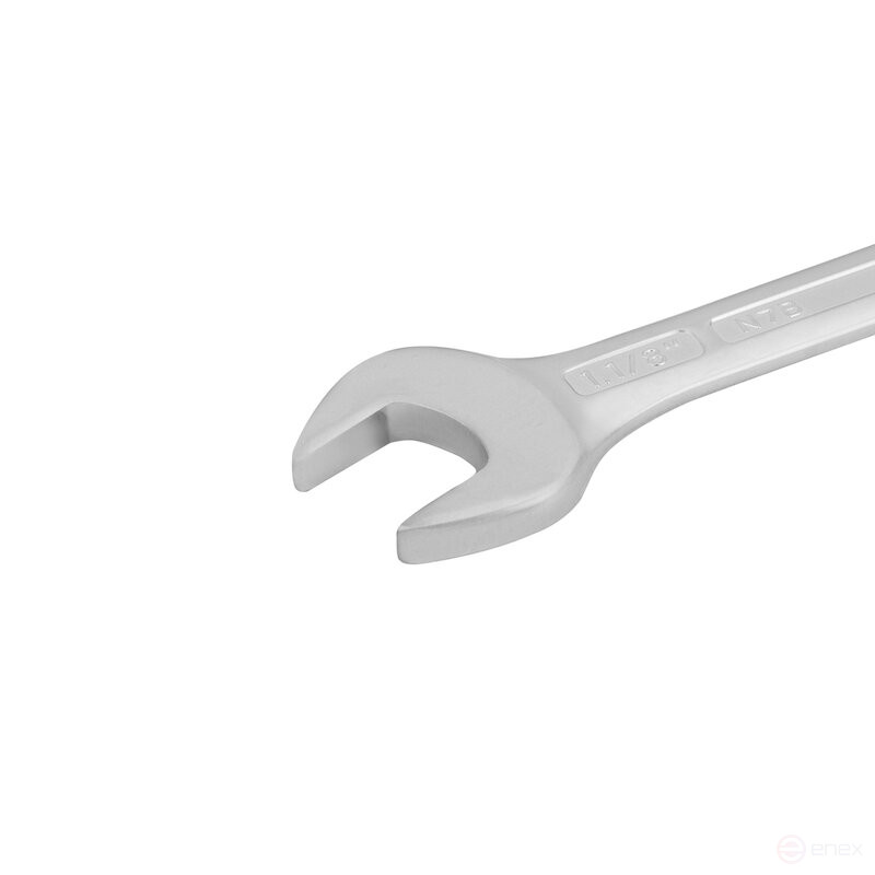 Ключ комбинированный дюймовый изогнутый NORGAU Industrial 1.1/8", N7B-1.1/8