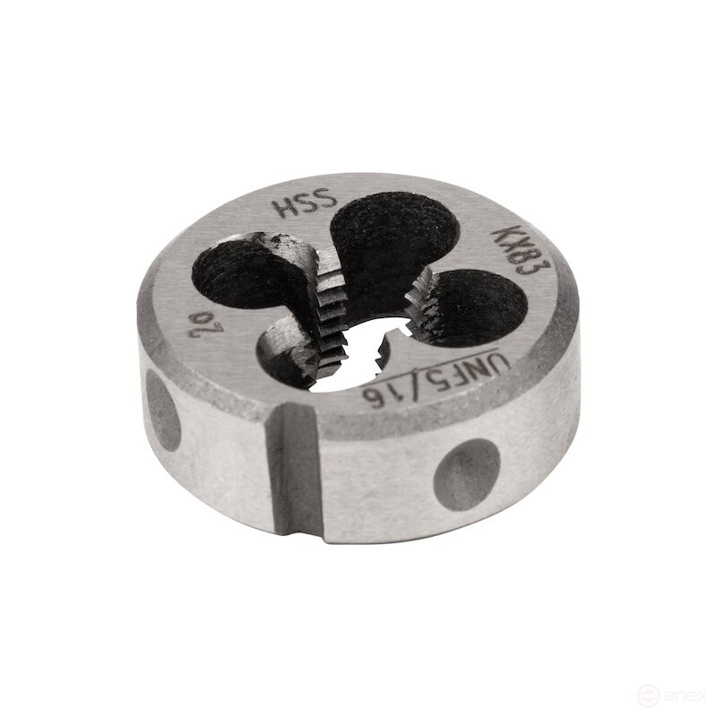 Плашка дюймовая NORGAU Industrial по металлу UNF 5/16, HSS