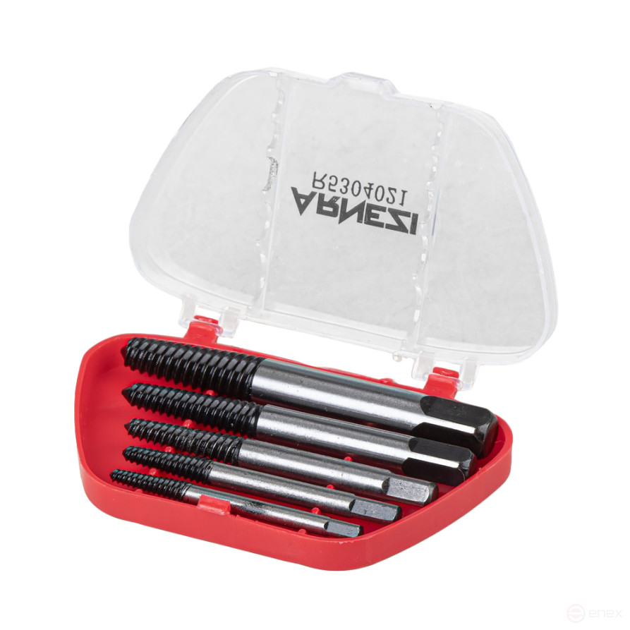 Набор экстракторов 5шт 3-18мм (35CrMO) ARNEZI R5304021