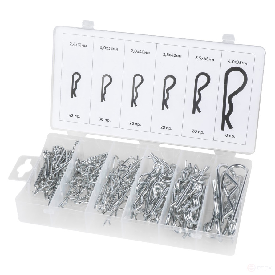 Cotter pin set S-model 31-75mm 150pr. ARNEZI R8020133