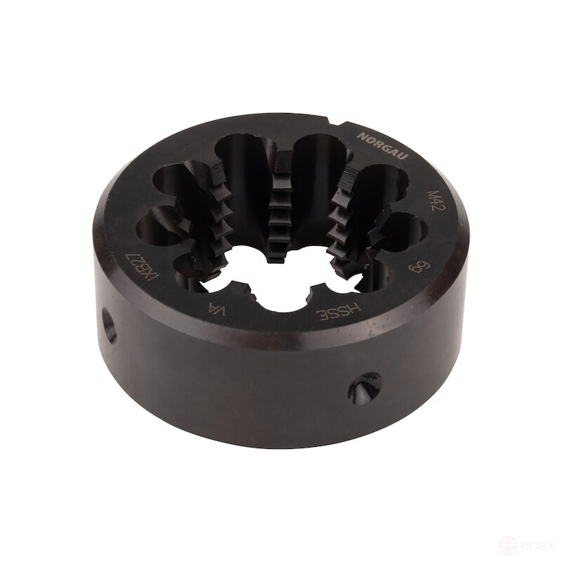 Плашка NORGAU Industrial по металлу M42, HSS-E/VAP