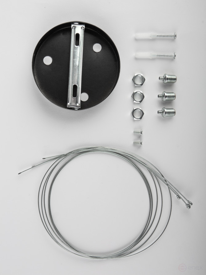 Светильник LED ЭРА Geometria SPO-152-B-40K-048 Delta 48Вт 4000К 3500Лм IP40 800*800*80 черный подвесной