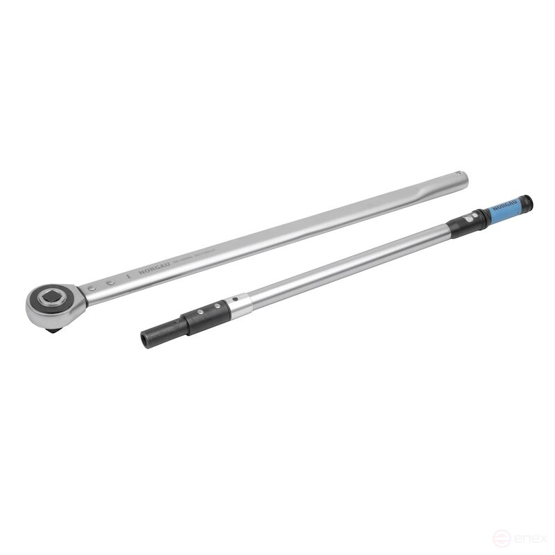 Torque wrench limit NORGAU Industrial with adjustable square 1", 300-1500 Nm, NTW44-150RL