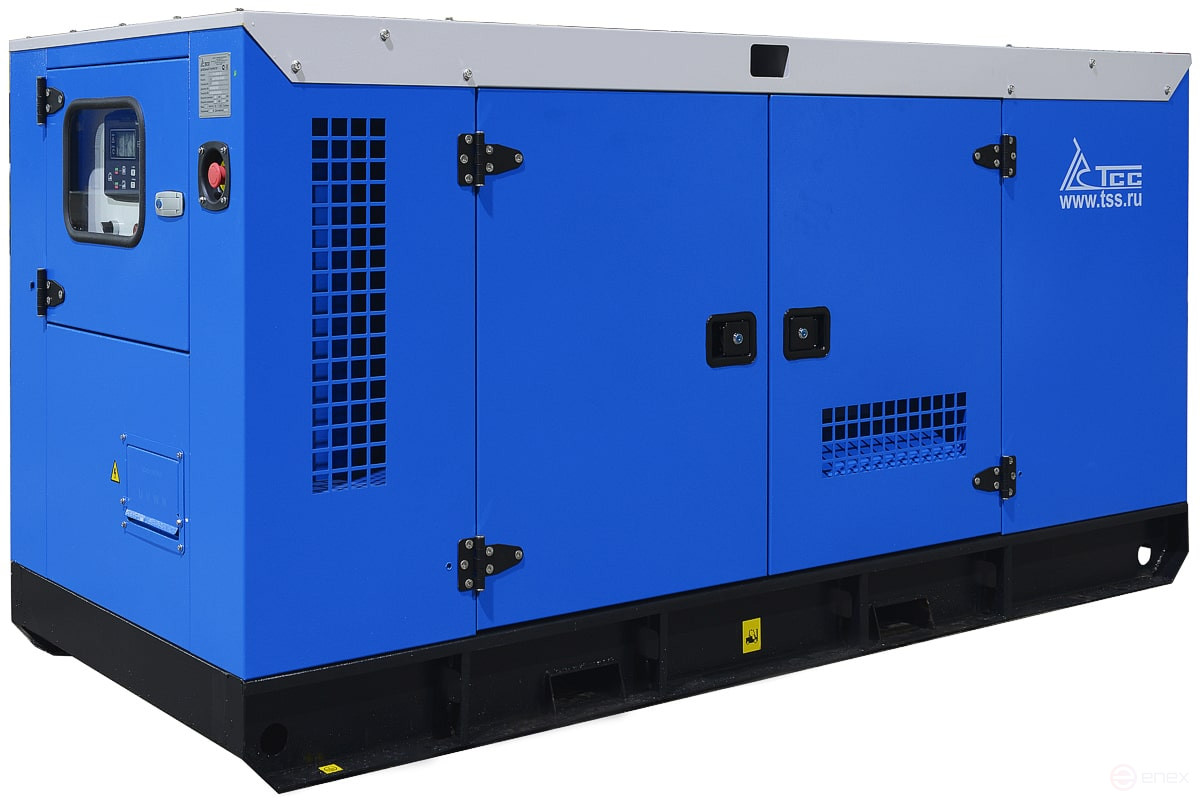 Diesel generator TSS AD-50S-T400-1RKM7 in a noise-proof casing