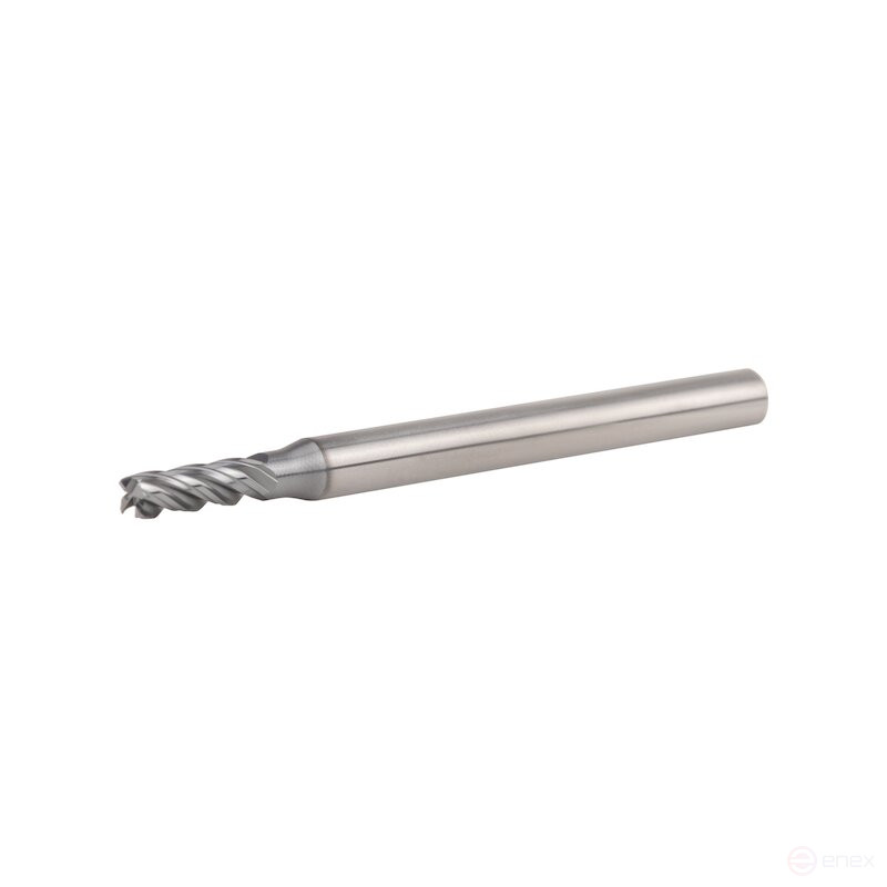 Фреза концевая твердосплавная NORGAU Industrial высокопроизводительная 3 мм, Z4, VHM/AlCrSiN