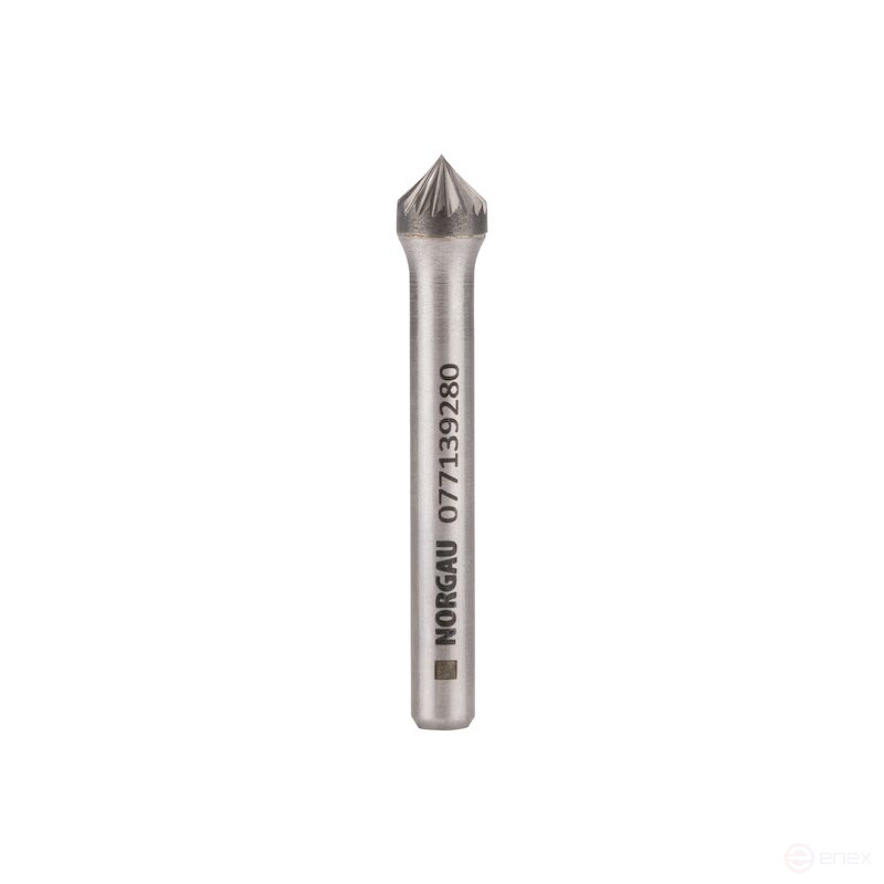 Carbide borehole NORGAU industrial conical 8x49 mm, 90°, shape K, SCM
