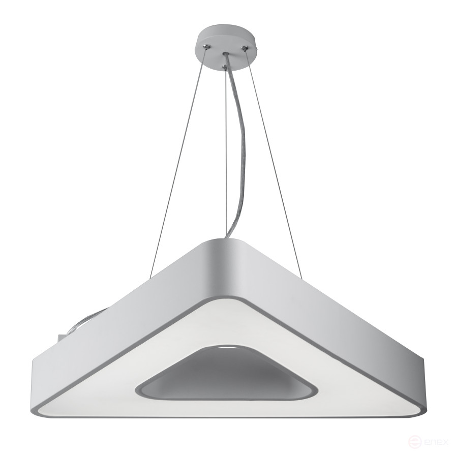 ERA Geometria LED Lamp SPO-153-W-40K-030 Delta 30W 4000K 2100Lm IP40 600*600*80 white pendant