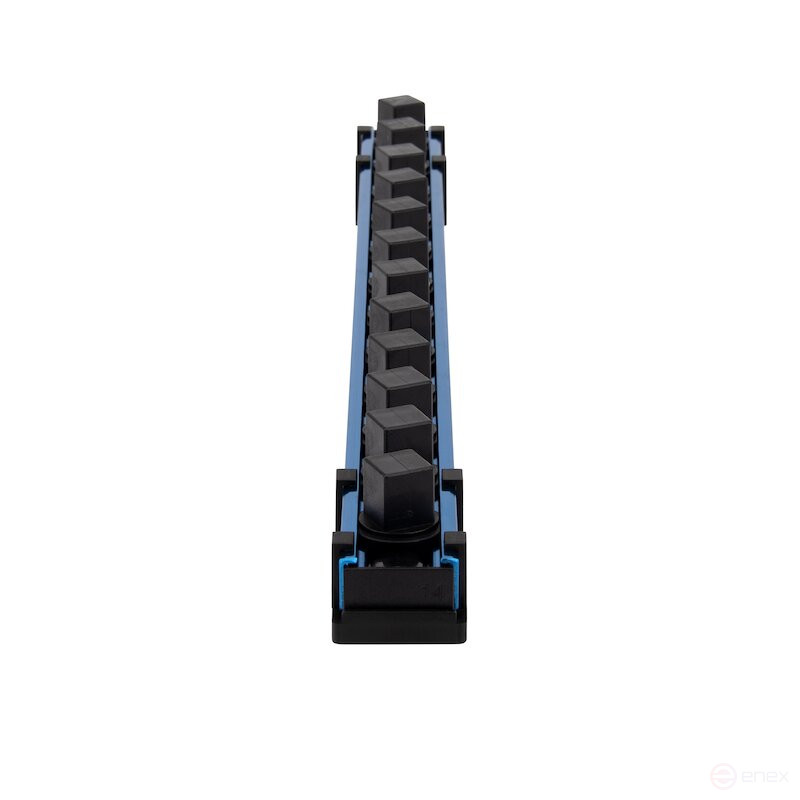 Magnetic rail for 12 end heads 1/2" NORGAU Industrial 356 mm, NVH19-12