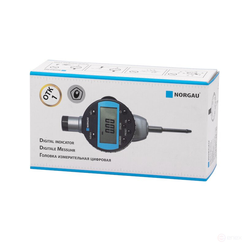 Головка измерительная цифровая NORGAU Industrial 25 мм/1", NID-2510