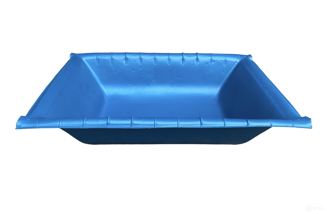 Plastic stretcher (600x820mm. depth-206mm.) without handles