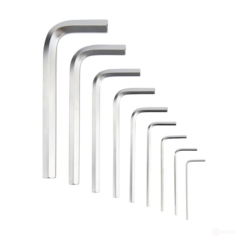 Набор шестигранных ключей NORGAU Industrial 9 предметов, N42-009