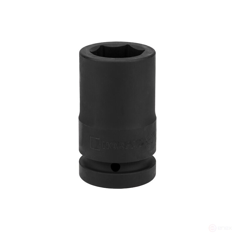 Головка ударная торцевая NORGAU Industrial шестигранная удлиненная 1", 32 мм, N21KL-32