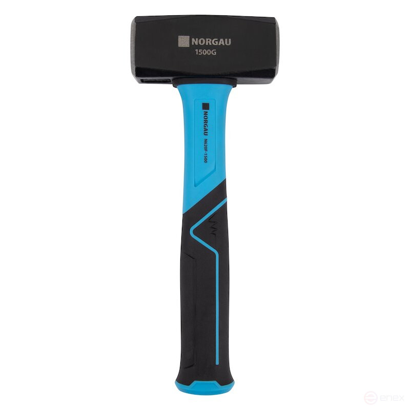 Кувалда NORGAU Industrial с рукояткой из фибергласса 1500 г, N620F-1500