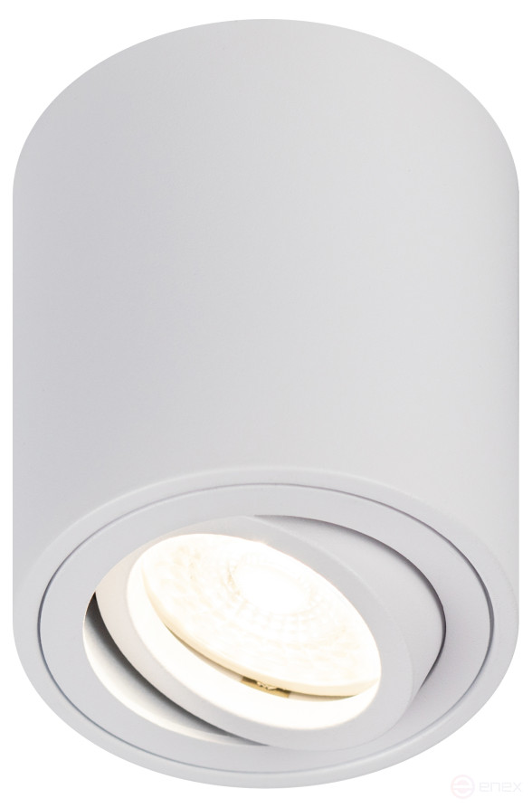 Светильник накладной ЭРА OL21 WH под лампу MR16 GU10 поворотный белый