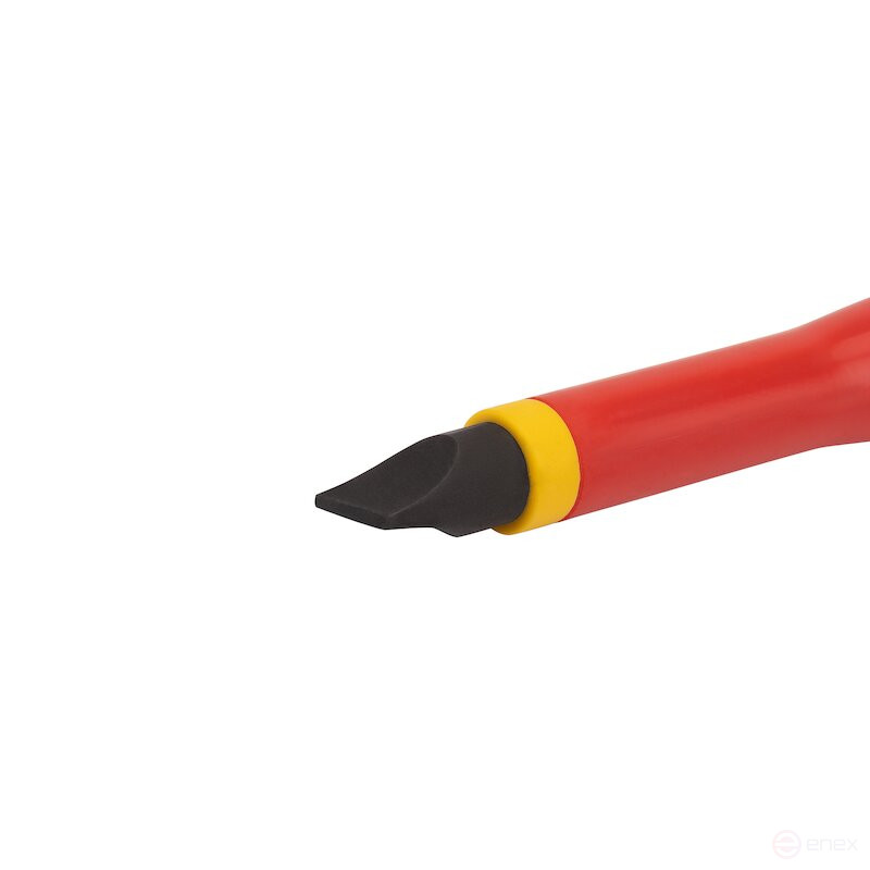 Отвертка диэлектрическая NORGAU Industrial шлицевая 8.0х175 мм, N171