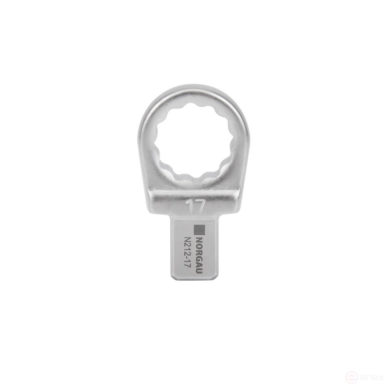 Насадка накидная NORGAU Industrial для динамометрического ключа 17, прямоугольный привод 9х12