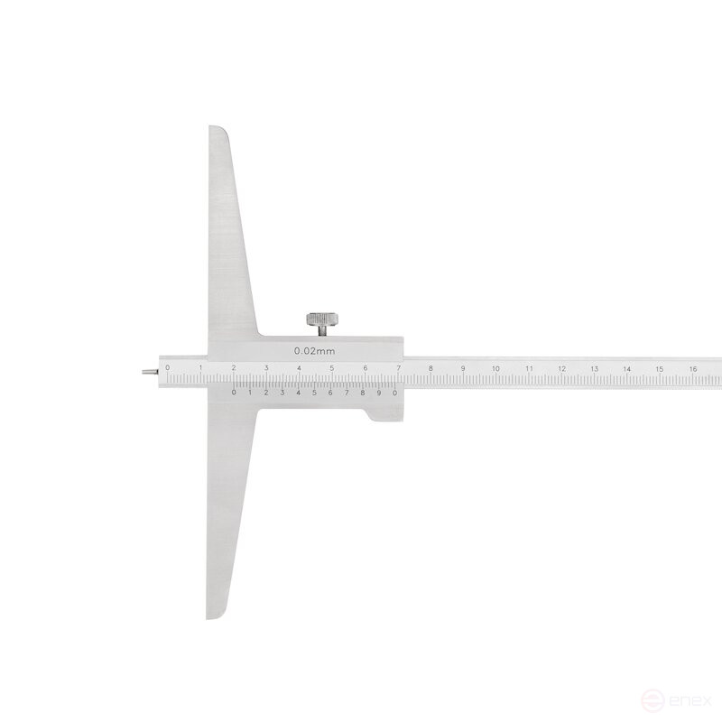 Штангенглубиномер NORGAU Industrial нониусный 0-300 мм, NDV-C