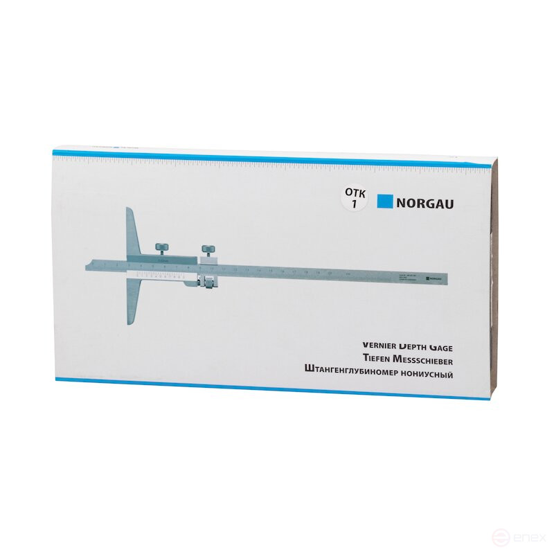 Штангенглубиномер нониусный NORGAU Industrial 0-200 мм, NDV