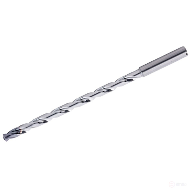 Сверло спиральное NORGAU industrial по металлу 10.2 мм, 12xD, VHM/ALTIN, UNI