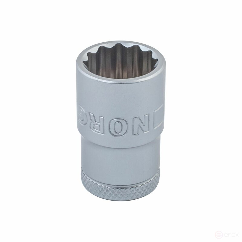 Головка 12-гранная торцевая NORGAU Industrial 1/2" 15 мм, ND19-15