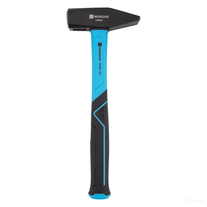 Молоток слесарный NORGAU Industrial с рукояткой из фибергласса 1000 г, N600F-1000