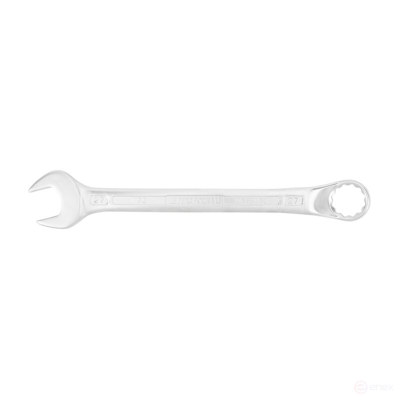 Ключ гаечный комбинированный NORGAU Industrial изогнутый 27 мм, N7B-27