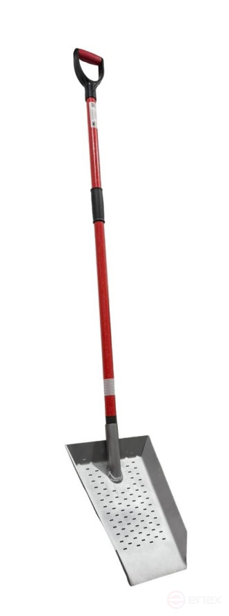 Лопата подборочная конусная сетчатая искробезопасная SGU 1,7 м