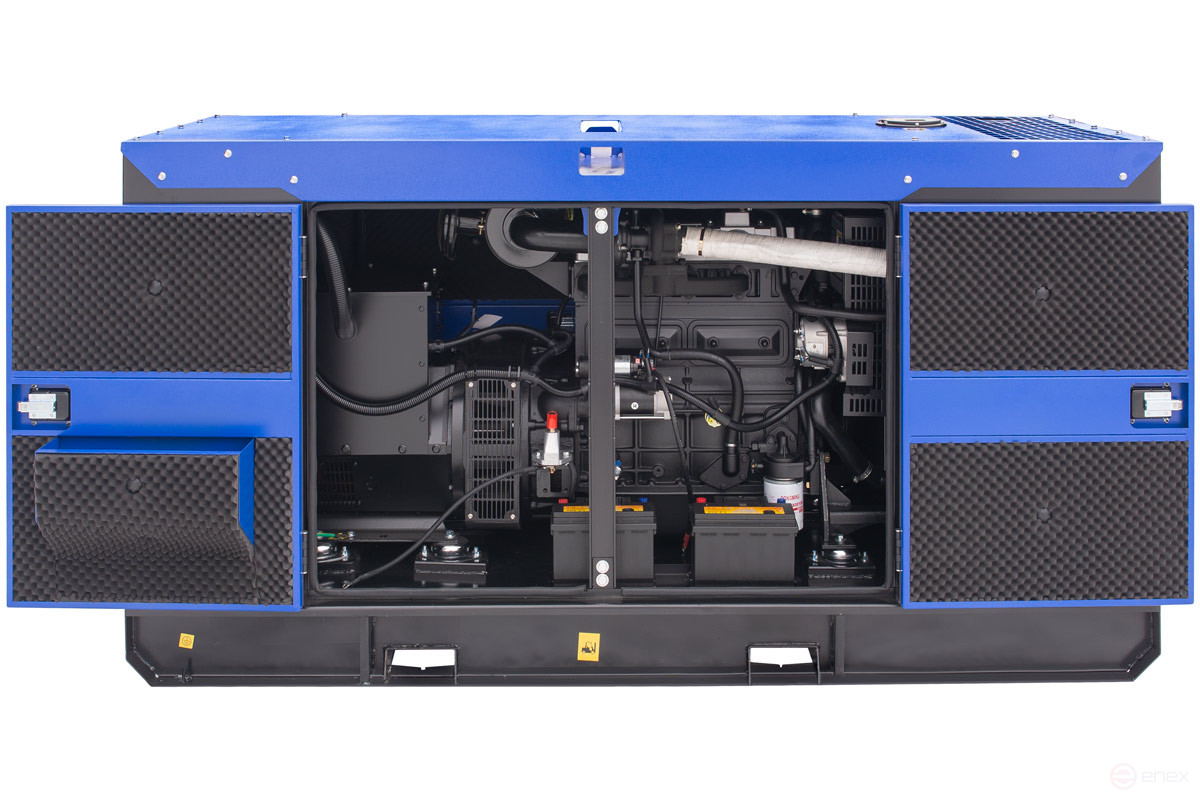 Diesel generator TSS AD-40S-T400 in a noise-proof casing with AVR