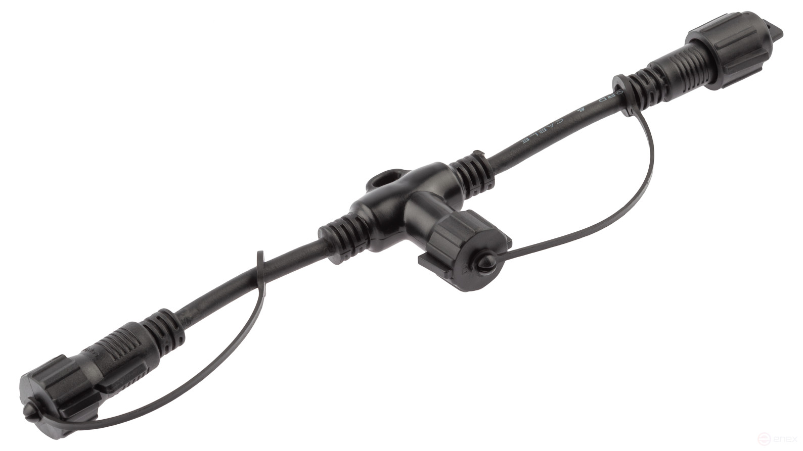 ERA ERAPS-C Garland Connector T-shaped IP65 Rubber Black