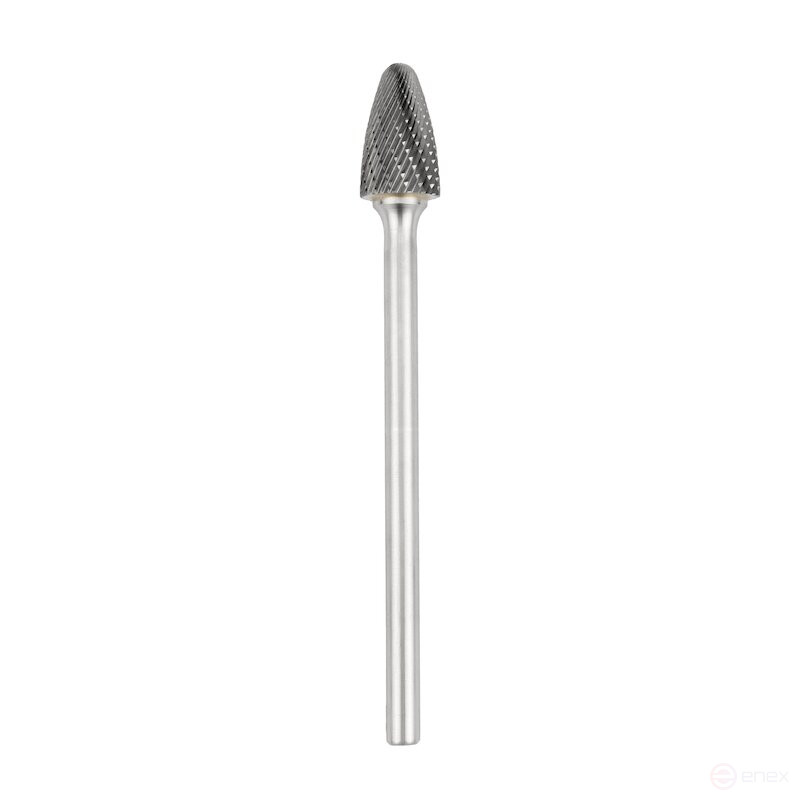 Борфреза твердосплавная NORGAU industrial параболическая 19 мм, R 5.15, форма F, DCM