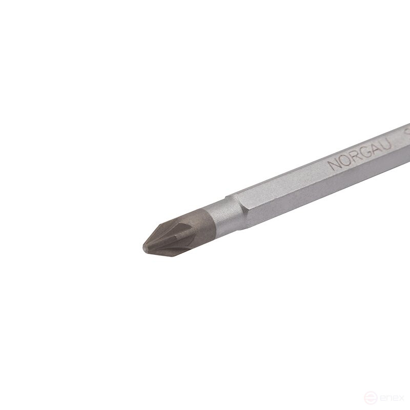 Отвертка крестовая NORGAU Industrial с ударным наконечником PZ1, N161