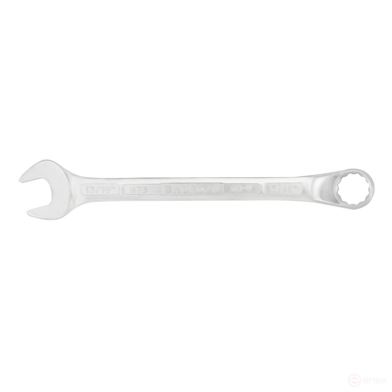 Ключ комбинированный дюймовый изогнутый NORGAU Industrial 13/16", N7B-13/16