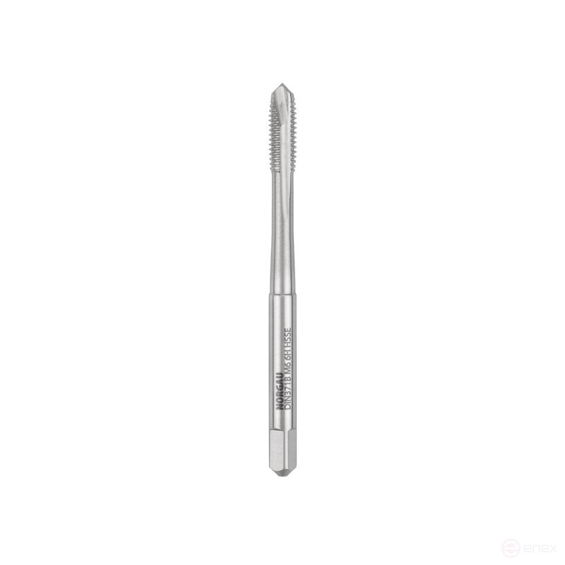 Метчик машинный NORGAU Industrial для сквозных отверстий M6, форма B, HSS-E