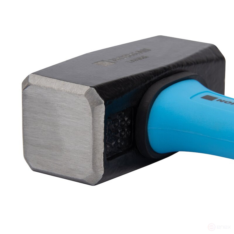 NORGAU Industrial sledgehammer with 1000 g fibreglass handle, N620F-1000