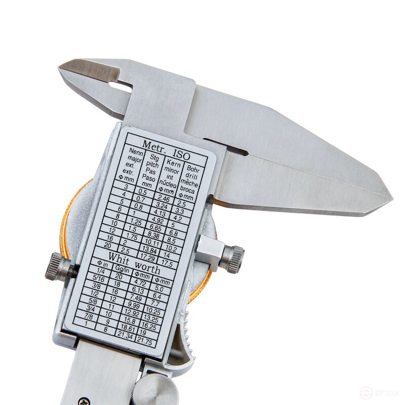 Штангенциркуль NORGAU Industrial с круговой шкалой 0-150 мм, NCR-1502