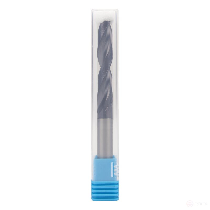 Сверло спиральное NORGAU industrial по металлу 10х103 мм, 5xD, VHM/ALTIN, INOX